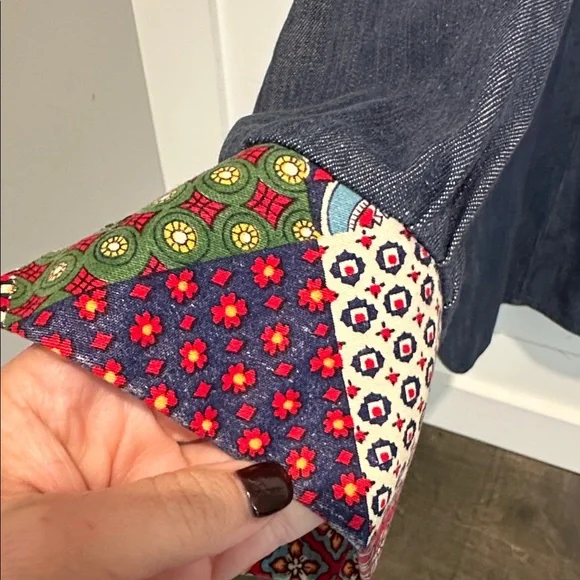 Patchwork Denim Shirt - Picture 4 of 16